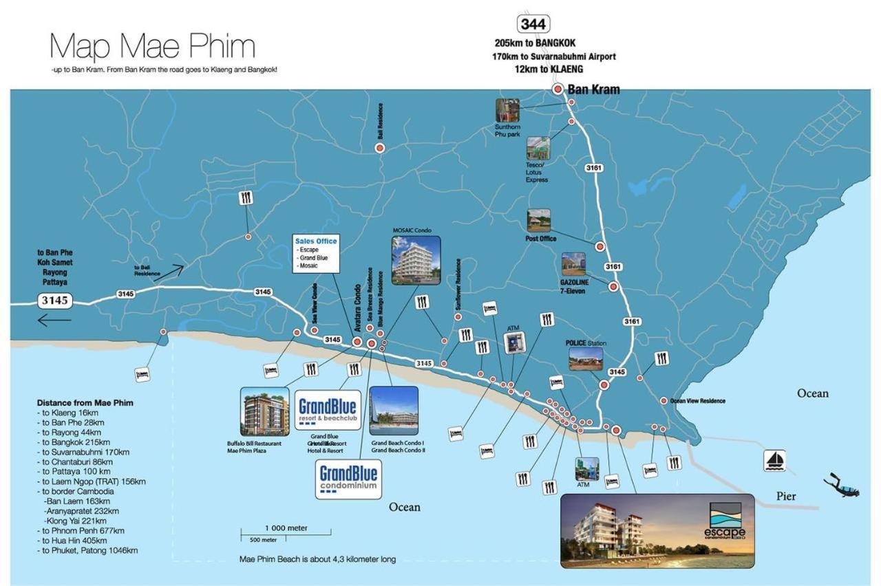 GrandBlue Condominium By Dirk Mae Phim Exterior foto